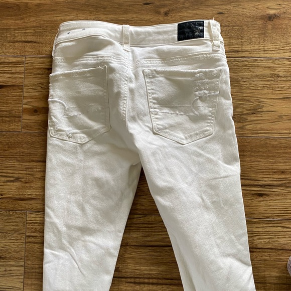 American eagle white ripped jeans - Picture 4 of 4